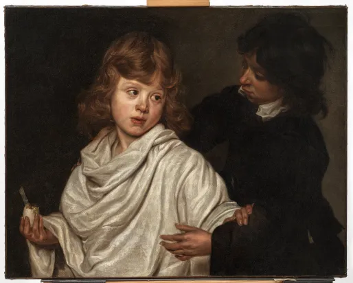 Michaelina Wautier (1617-1689), Everyone to His Taste, c.1660. Oil on canvas. Antwerp, The Phoebus Foundation.