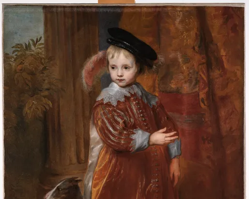 Portrait of Prince William II of Orange as a Child