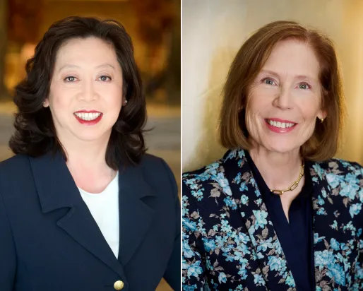 Yoke Chung (left) and Jennifer Wild (right)