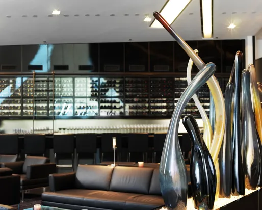 View of the bar/lounge area of c5