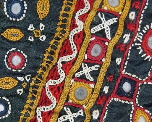 Shisha embroidery sample