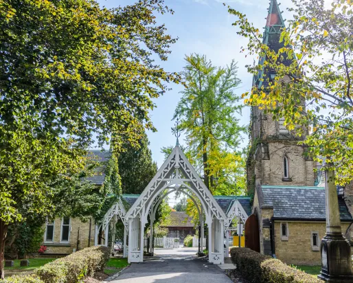 Necropolis Cemetery- Chapel & Gateway.