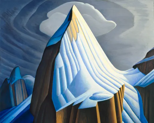 Mt. Lefroy, 1930, oil on canvas
