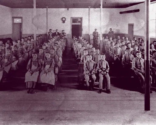 Mohawk Institute classroom 