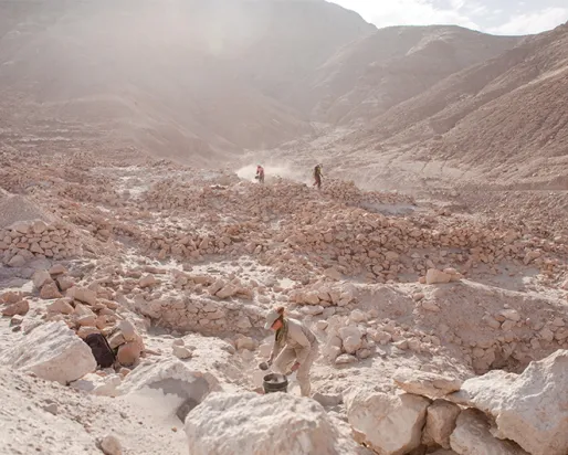 Excavation de Quilcapampa dans la vallée de Sihuas, au sud du Pérou. Photographie de Lisa Milosavljevic.