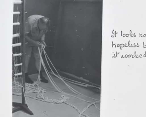 "It looks rather hopeless but it worked."
