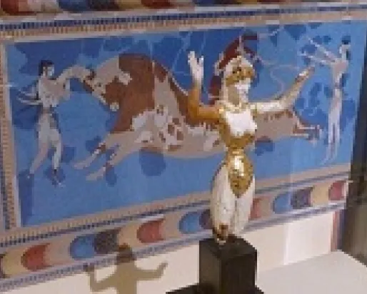 ROM 'Minoan' Goddess now on display

