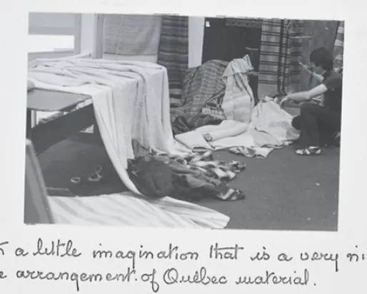 Avec un peu d'imagination, c'est un très bel arrangement de matériel québécois.
