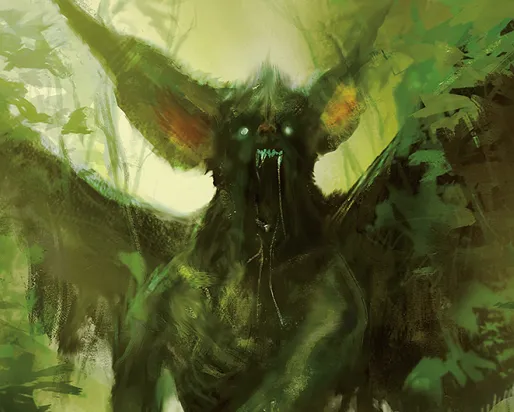 Painting of Cama Zotz