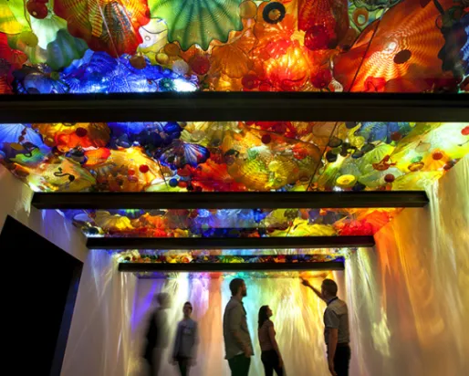 Chihuly ceiling