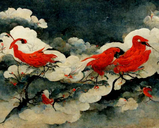 An image generated by the artificial intelligence program Midjourney