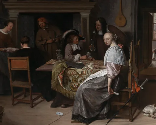 In addition to portraying traditional religious and mythological scenes, Dutch artists also began depicting ordinary people