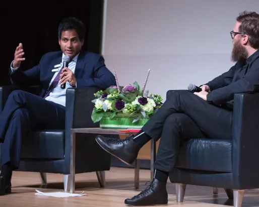 Jameel Jaffer and Charles Stenkievich ©Lisa Milosavijevic
