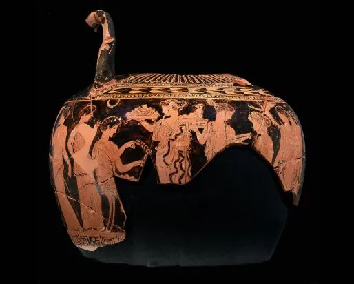 A vase from ancient Greece