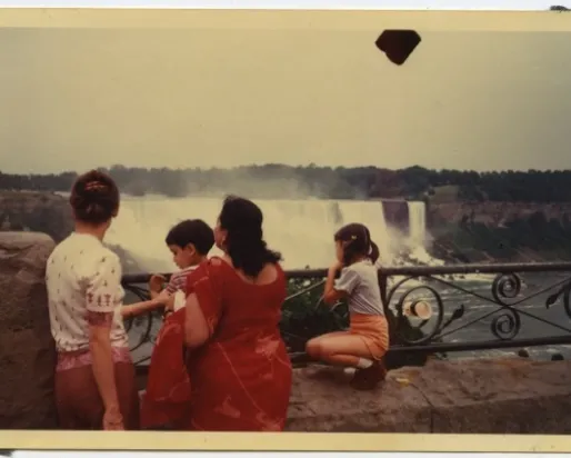 The Family camera portraits