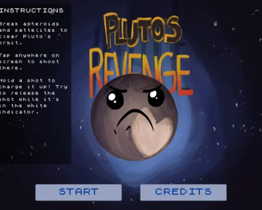 pluto's revenge title and instructions
