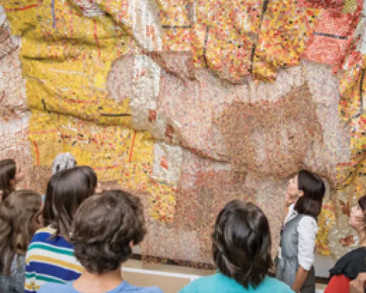 Illustrated floor plan of the ROM
