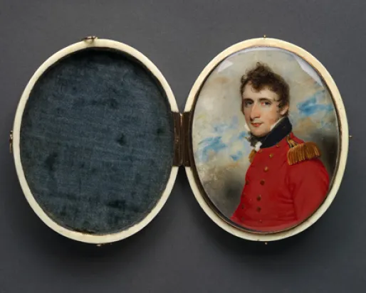 Portrait of a man in military uniform