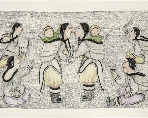 Napachie Pootoogook ROM to celebrate Inuit art, song and dance with TUSARNITUT! Music Born of the Cold