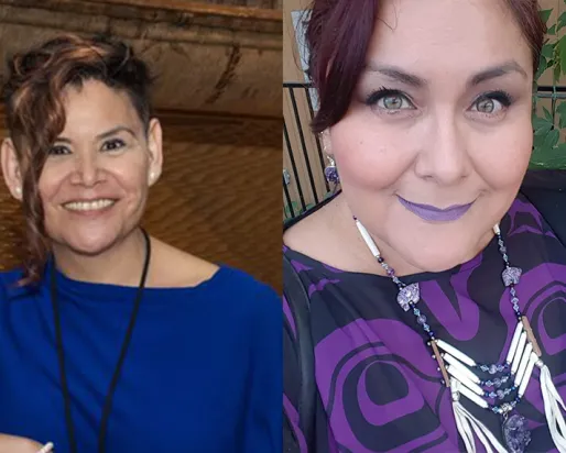 J'net AyAy Qwa Yak Sheelth et Pamela Carter.
