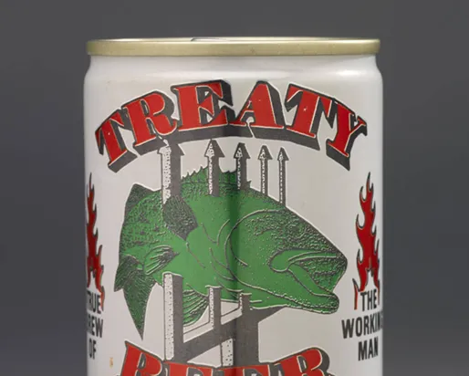 Traité Canette de bière.