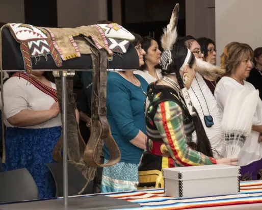 Repatriation ceremony at ROM