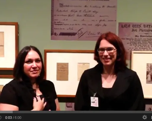 Curators in conversation: Dr. Deepali Dewan & Dr. Deborah Hutton discuss work on the Dayal exhibit.
