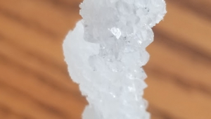 White sugar crystals