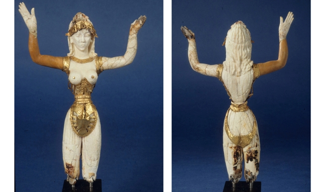The ROM Ivory 'Minoan' Goddess, 1991