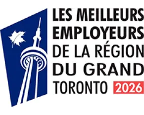 Greater Toronto's top 2026 Employers French logo.