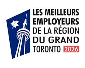 Greater Toronto's top 2026 Employers French logo.