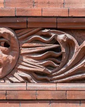 Broadview Hotel bas-relief