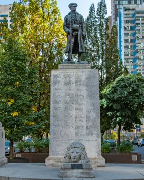 Sons of England Monument, University Avenue, Toronto, Photo credit: Paul Vaculik