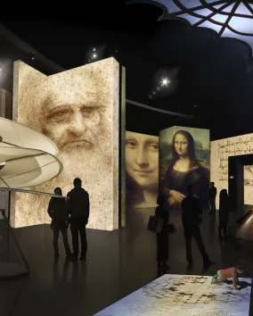 Image courtesy of THEMUSEUM. Leonardo da Vinci – 500 Years of Genius exhibition.