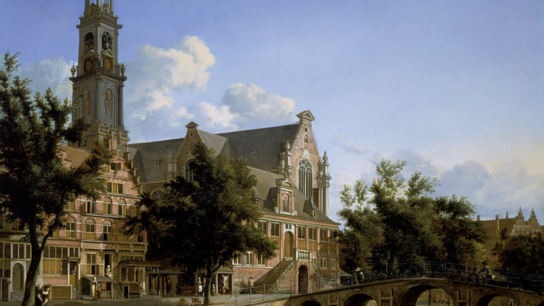 View of Westerkerk, Amsterdam