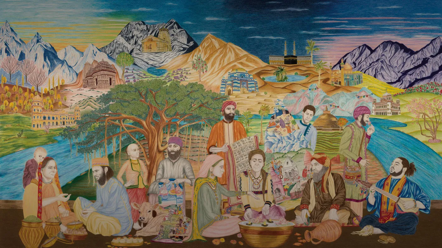 Historic Indian painting