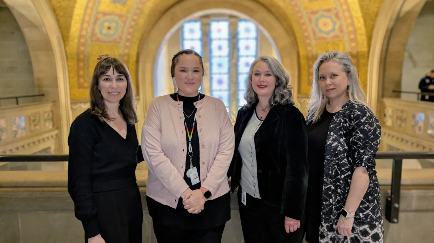 L-R: Melissa Jean Scott, Leslie McCue, Vanessa Jorda, Vanessa Jorda, and Heidi Sobol.
