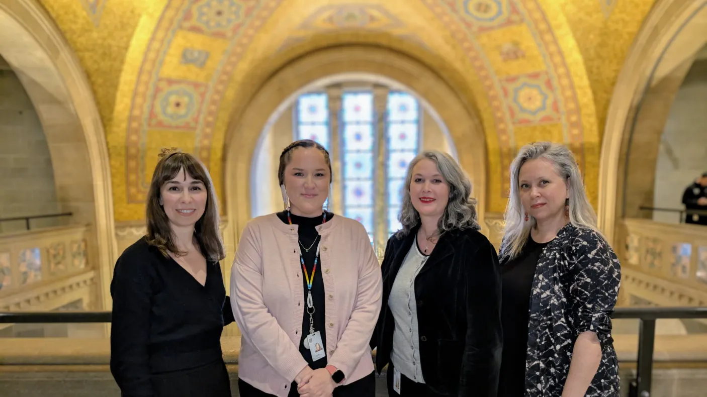 L-R: Melissa Jean Scott, Leslie McCue, Vanessa Jorda, Vanessa Jorda, and Heidi Sobol.