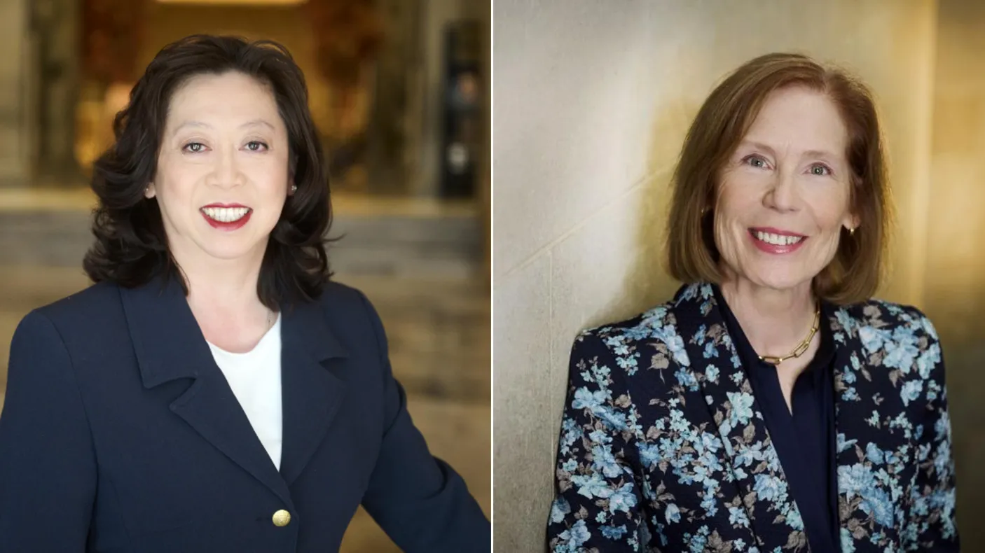 Yoke Chung (left) & Jennifer Wild (right)