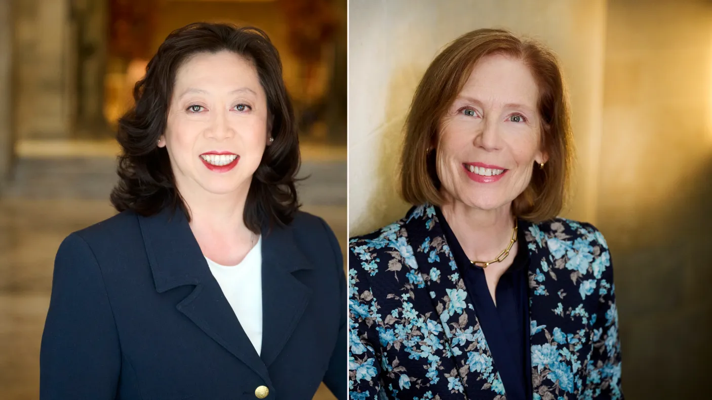 Yoke Chung (left) & Jennifer Wild (right)