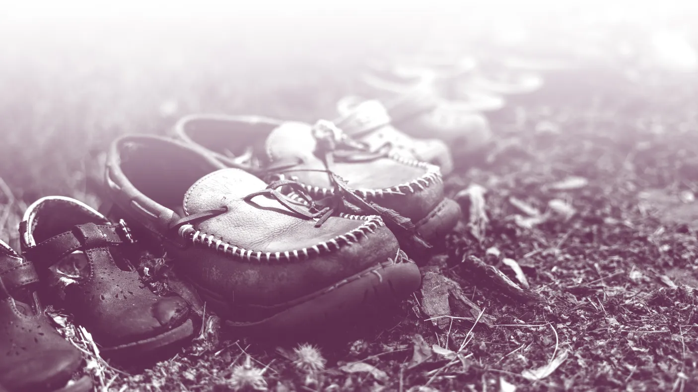 images of shoes laid on the ground