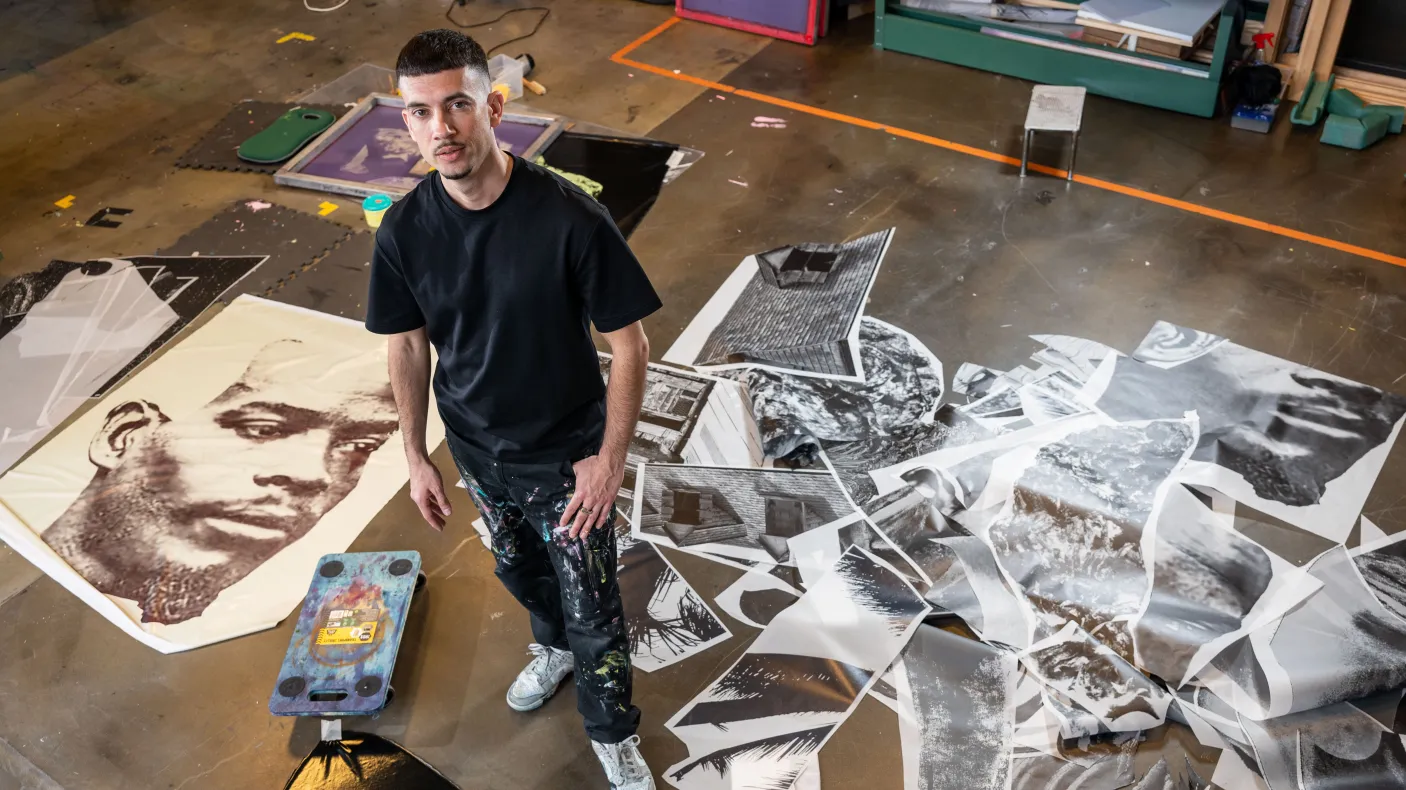 artist Raphaël Barontini