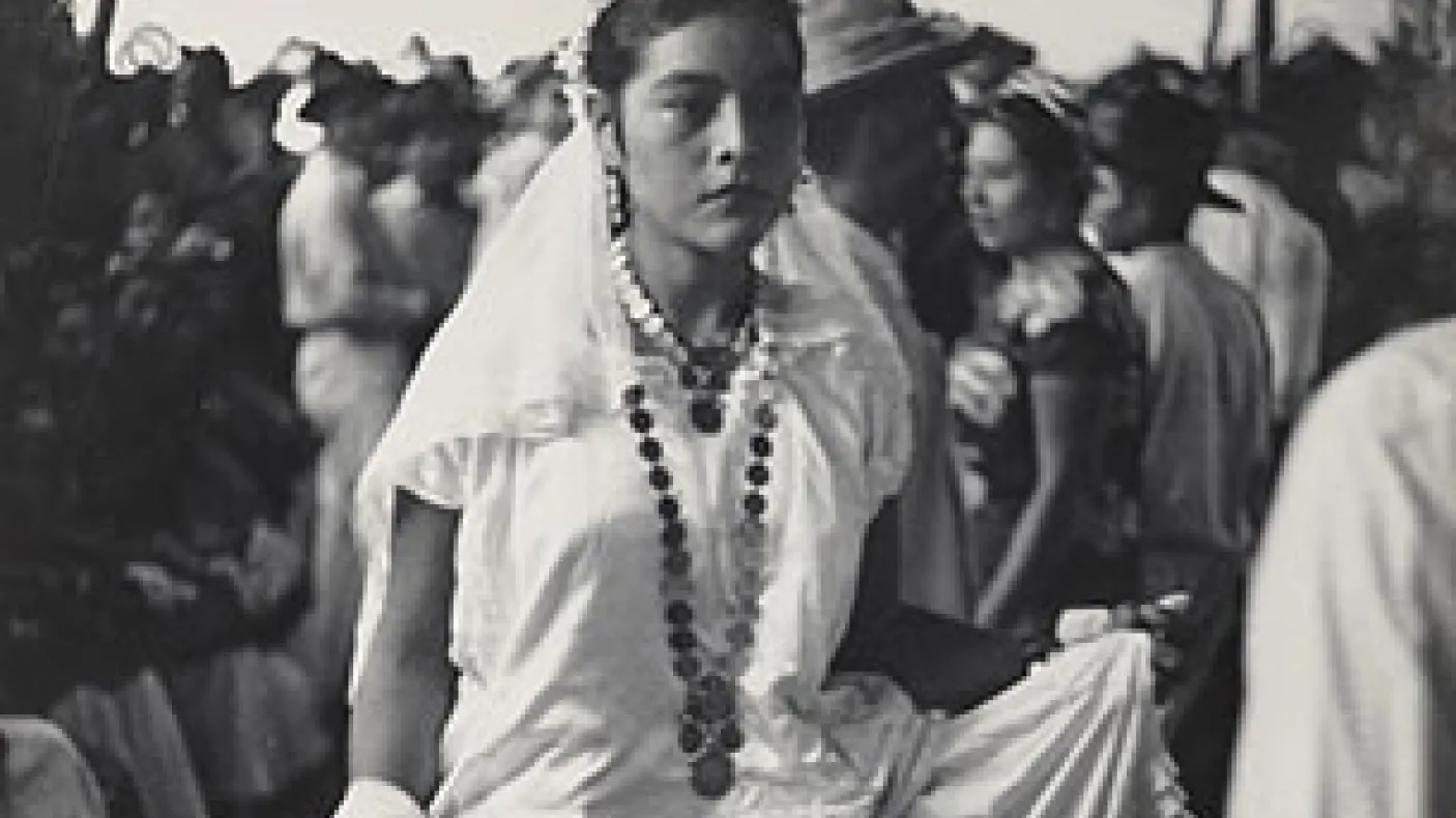 A Bride Dances, around 1937. Vintage gelatin silver print. Emilio Amero, Mexico (1901 - 1976). Emilio Amero Estate, Courtesy of the Solander Collection.