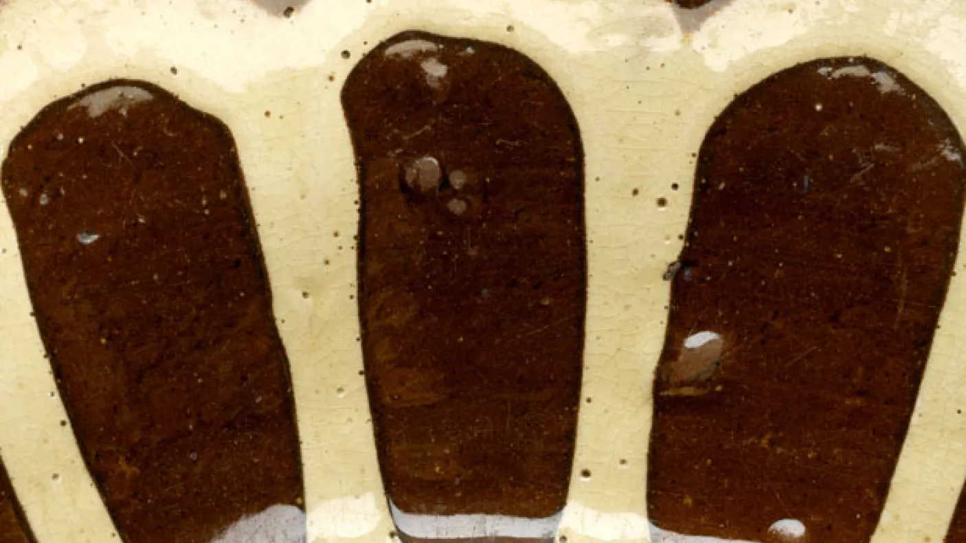 detail of ceramic bowl
