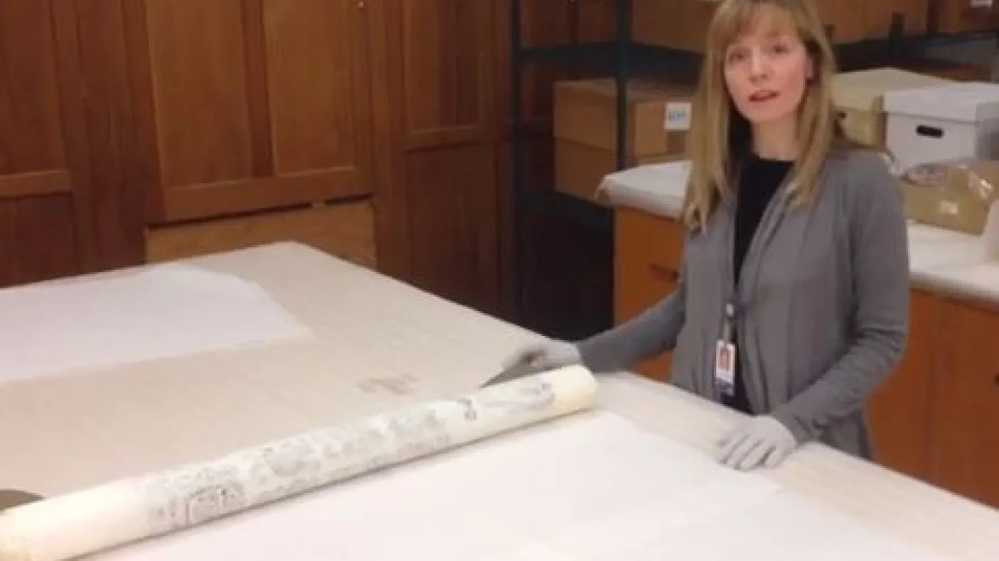 New World Archaeology Technician April Hawkins