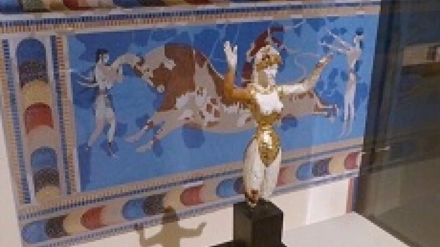 ROM 'Minoan' Goddess now on display
