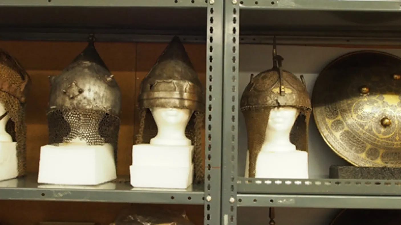Middle Eastern helmets
