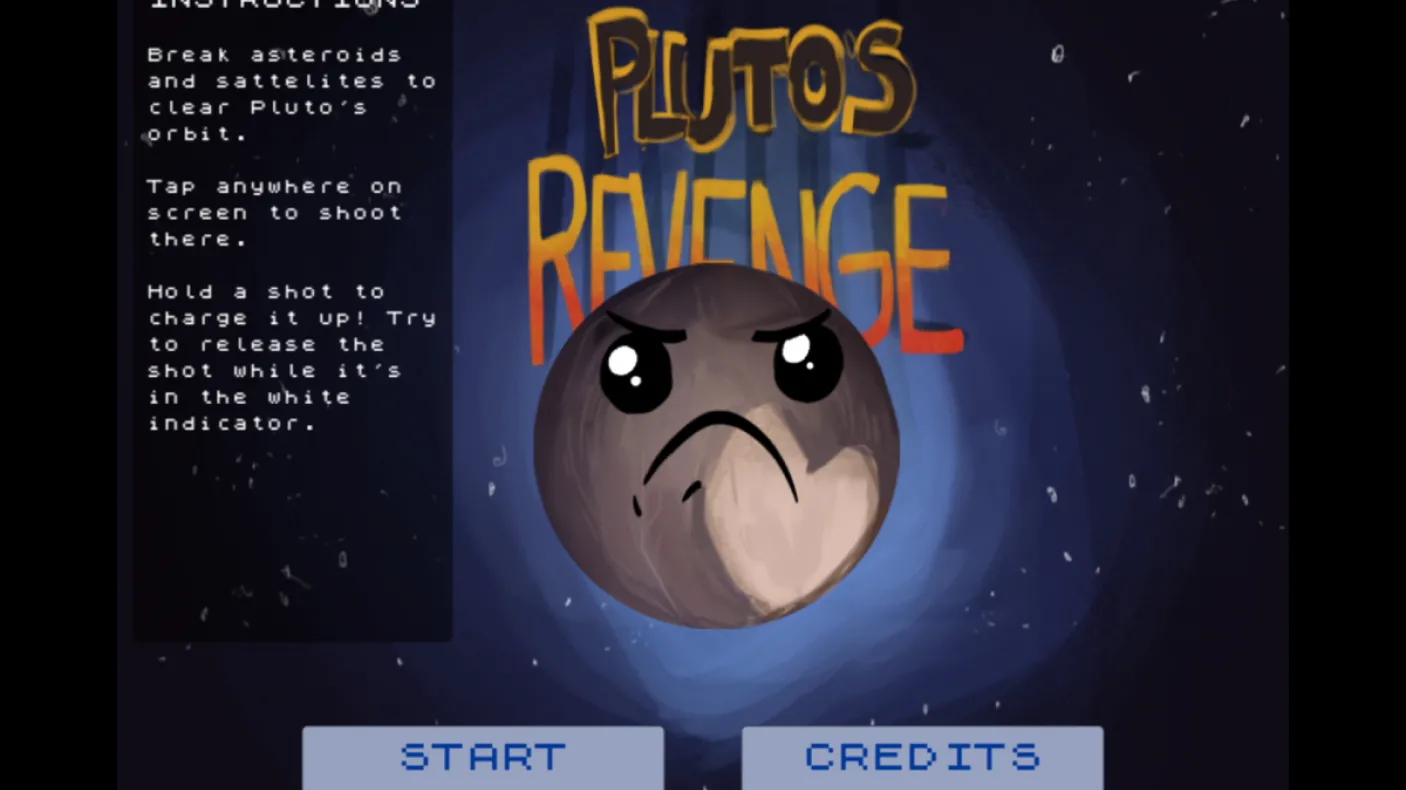 pluto's revenge title and instructions
