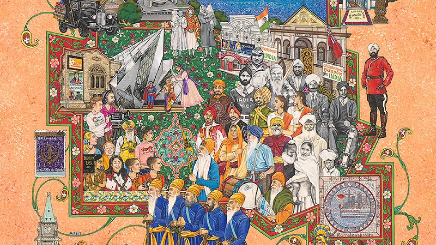 Sikhs in Canada, ROM ID: ROM 2010.53.1, Â© The Singh Twins