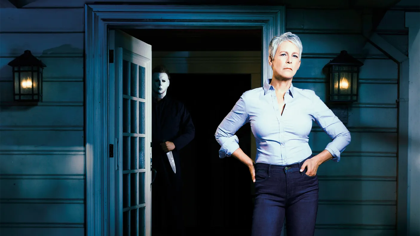 Jamie Lee Curtis in Halloweentown.